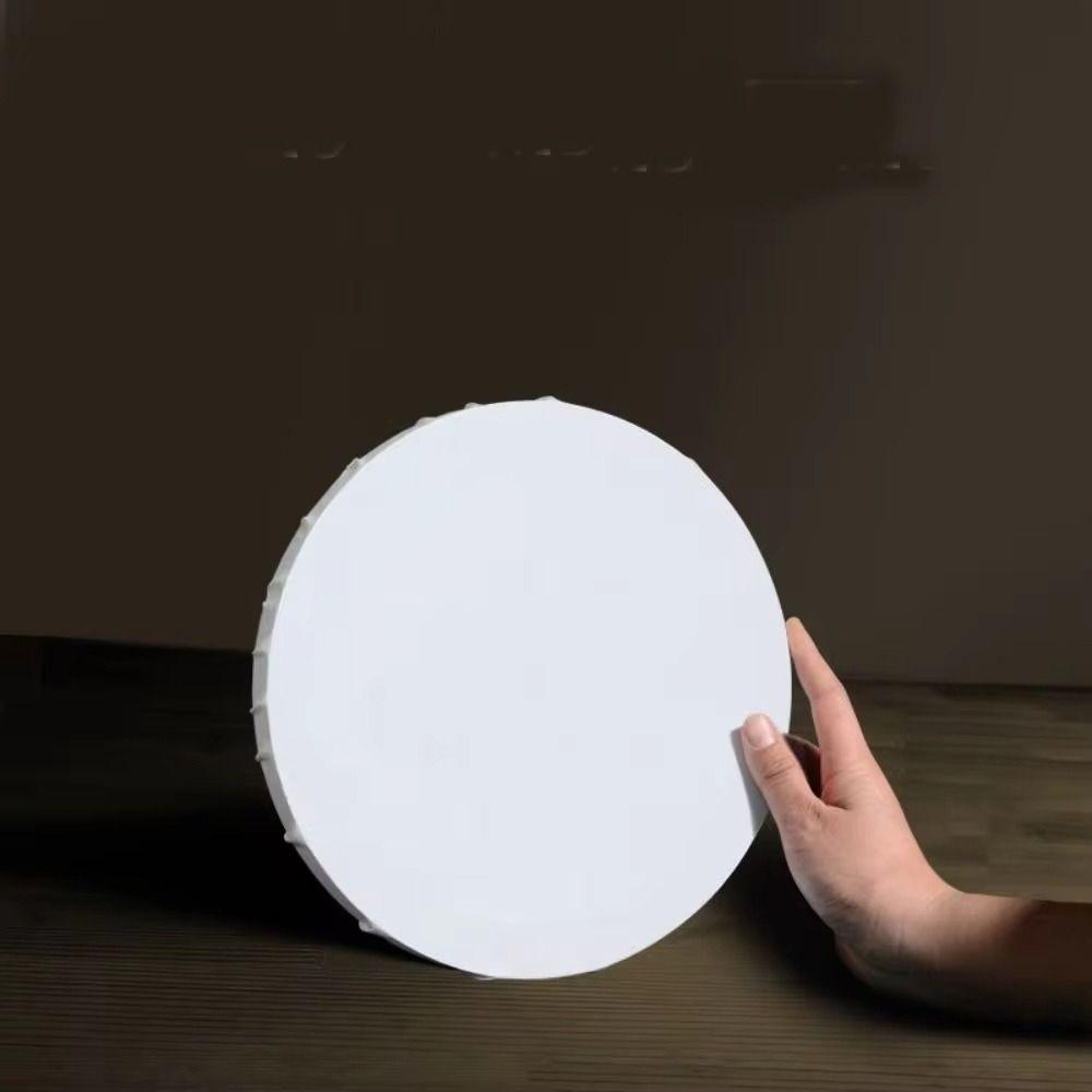 1Pcs Blank Drawing Panels Stretched Canvas Frame Painting Boards Durable Round Painting Canvas