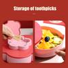 Multi-Layer Rotating Petal Snack Tray Divided Fruit Nut Holder with Lids Space-Saving Plastic Organizer for Home Kitchen Picnic