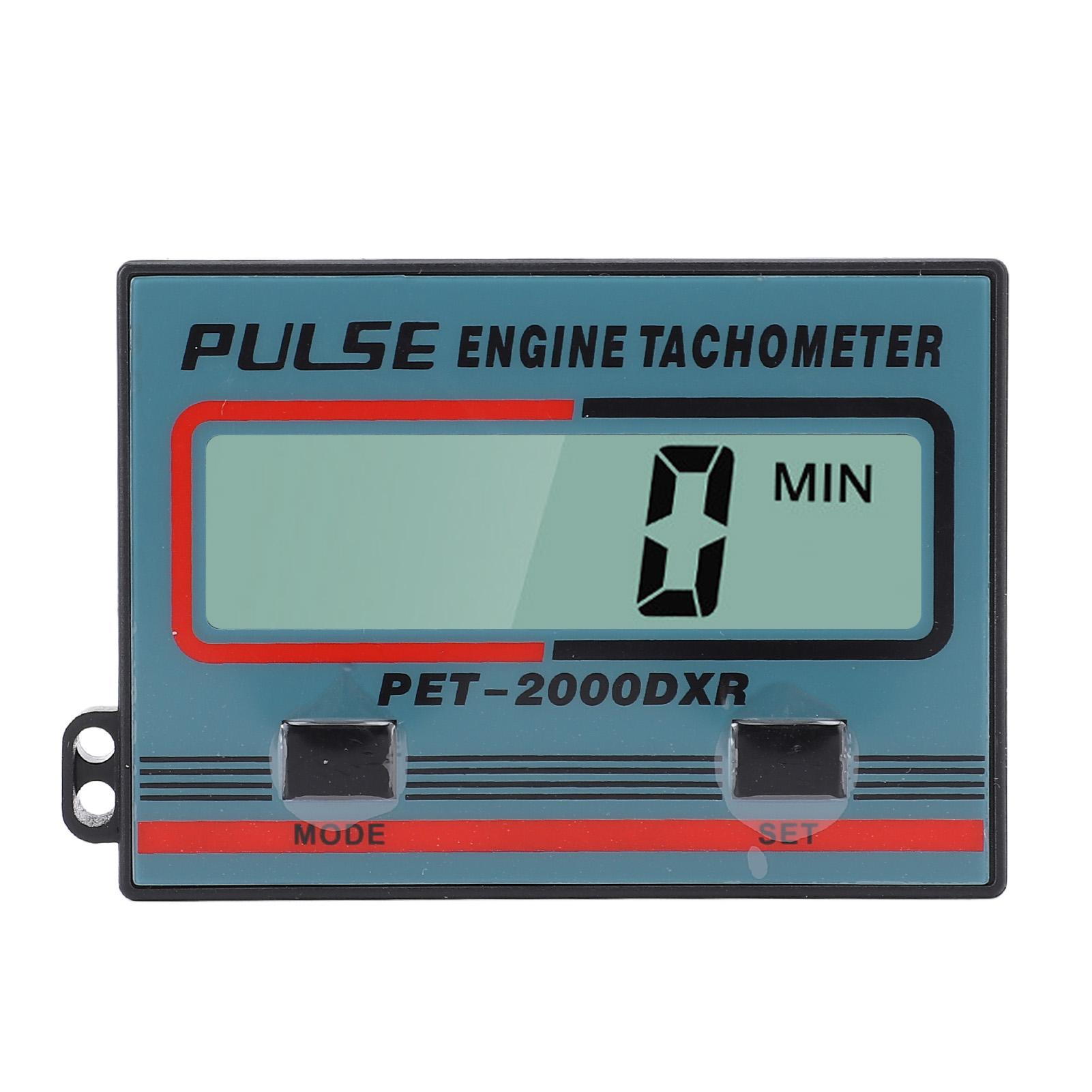 

Ручной цифровой индукционный тахометр для бензопилы, ЖК-дисплей, водонепроницаемость IP65, тахометр для 2
