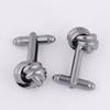 1Pair Men'S Suits Shirt Knot Twisted Cufflinks Wedding Business Cuff Links Gift