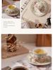 Handmade Ceramic Sunflower Blooms Tea and Coffee Cup Set