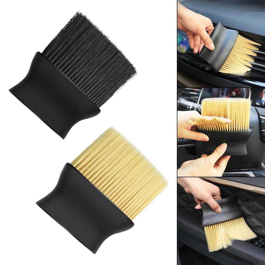 Car Interior Dust Brush Auto Detailing Brushes Automotive Cleaning for Laptop