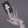 Biomimetic Hand Joint Movable Model Right Hand Anime Hand Model  For Displaying
