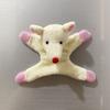3Pcs Plush Animal Refrigerator Magnet Home Office Kitchen Locker Refrigerator Stuffed Cartoon