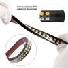 Motorcycle LED Tail Light Strip 12V Yellow Flowing Turn Single Indicator Lights Red Strobe Lamp Brake Lights Decor Light Band