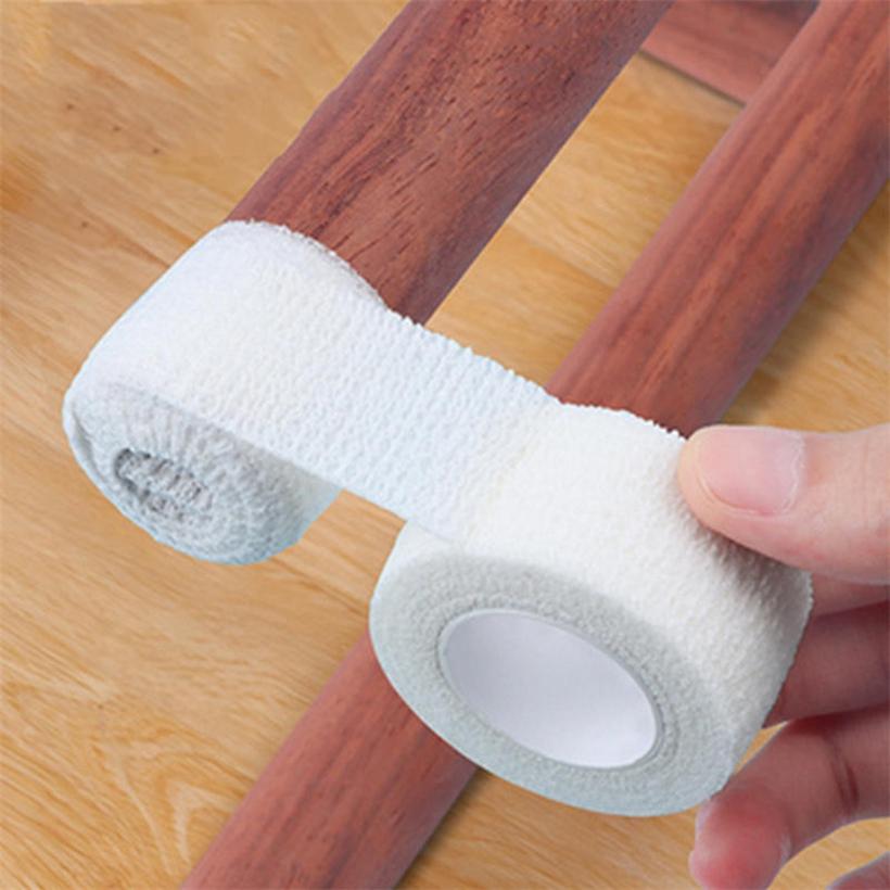 4/8PCS Non Slip Silent Table Chair Leg Protectors Foot Pad Strips Universal Self Adhesive Cuttable Furniture Tapes