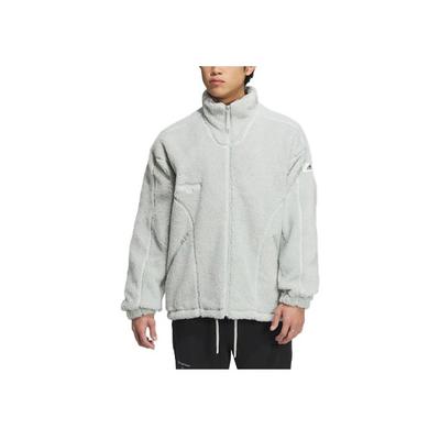 adidas Sporta atpūtas žakete ar vienkrāsainu etiķeti Unisex žaketes Sudraba-pelēka IQ1367