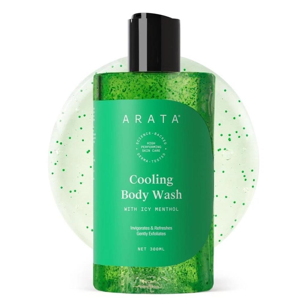 Arata Cooling Body Wash with Menthol & Glycerine - 300ml