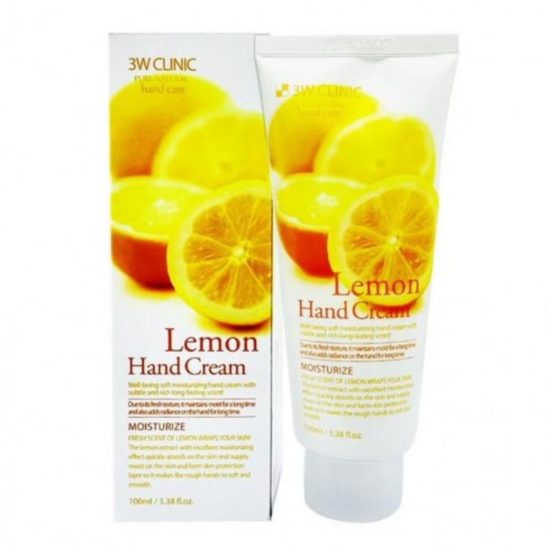 

3w Clinic Moisturizing Hand Cream Lemon 100ml