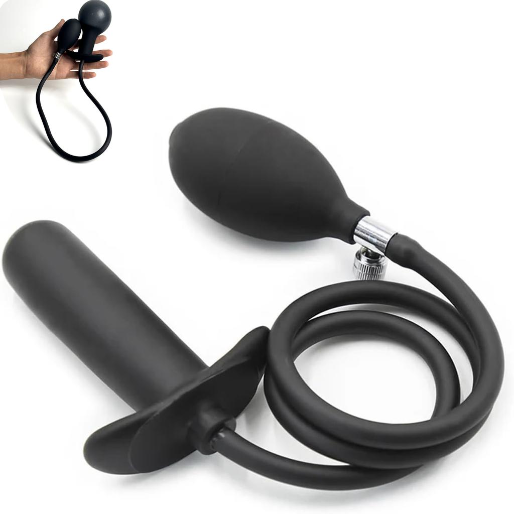 BDSM Aufblasbarer Analplug Butt Plug Anal Dilatator Anus Extender Sexspielzeug G-Punkt Stimulator Prostata Massager Sexspielzeug für Erwachsene