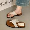 Fashion Fashion High Heel Soft Sole Platform Flip Flops Women Summer French Toe Sandals