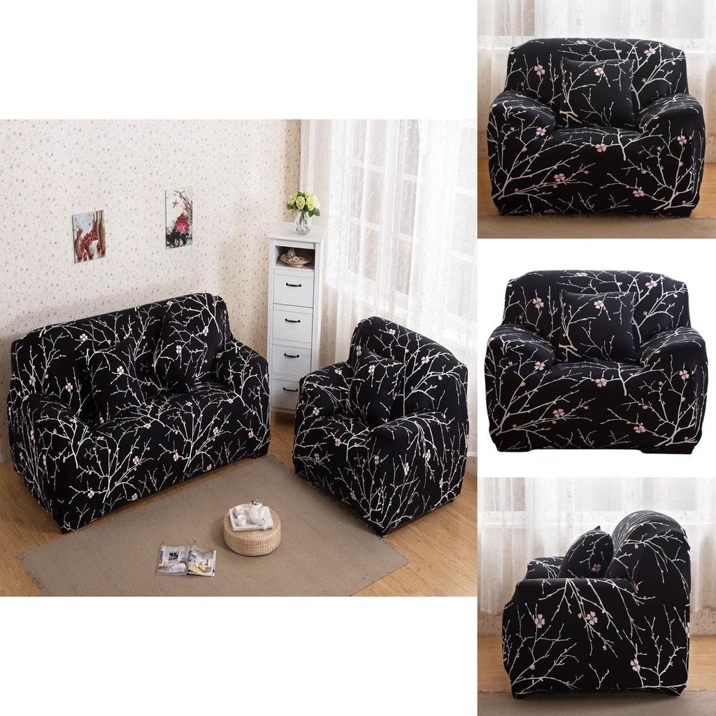 Super Soft Floral Stretch Chair Sofa Love Seat Covers Featuring Wrinkle Resistant Design