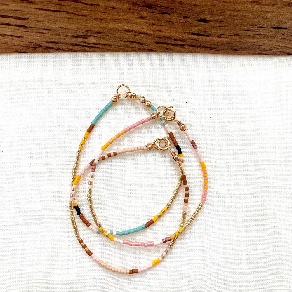 Bohemian Retro Style Handmade Miyuki Seed Bead Bracelet for Women