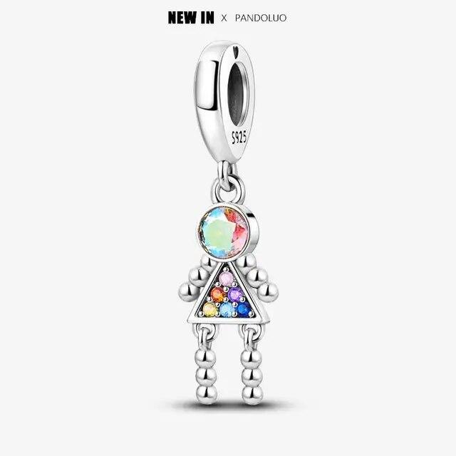 Novità Elementi Musicali Set da Tre Pezzi Perline Charm Si Adatta Nuovo Bracciale Argento 925 Donne Ciondolo Perla Gioielli Regalo