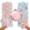 Yowodana Squishy Butt 3D Super Stress Plump Stickers for Sticker Diary Reward Sparkly Decorative Stickers for Kids and DIY Decor for Water Smartphone