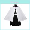 Costume Cosplay Tsuyuri Kanao di Demon Slayer Kimetsu No Yaiba in Tessuto di Lino per Bambini e Ragazzi