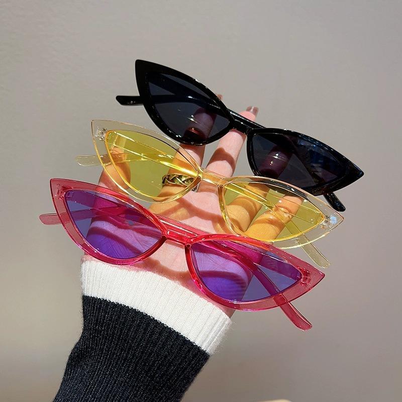 Vintage Small Frame Cat Eye Sunglasses Women For Men Trendy Sun Glasses Punk Luxury Brand Designer Retro Sexy Lady Shades Uv400