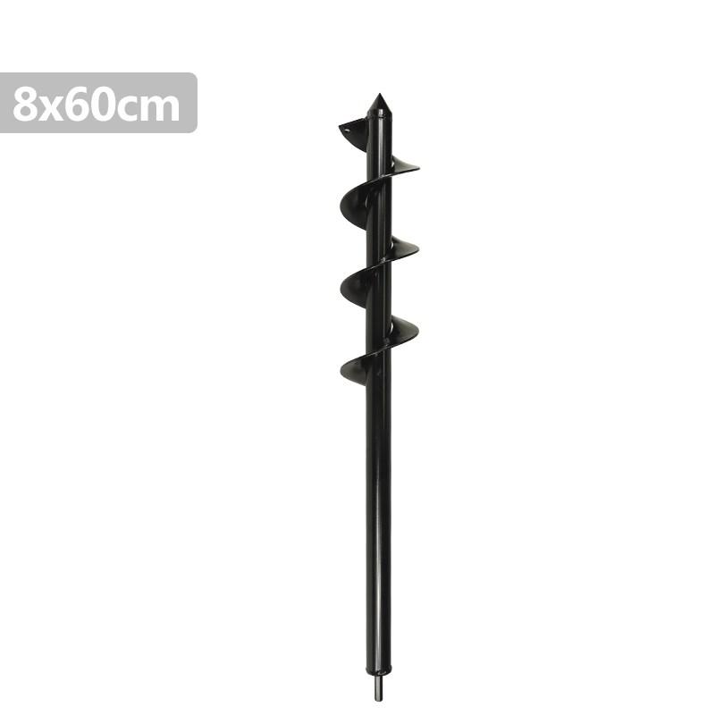 High Quality Earth Auger Drill Bit Garden Auger Spiral Bit Flower Planting Hole Digger Ground Auger Yard Gardening Planting Tool