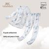 YEEHOO Boys' Antibacterial Cotton-Modal Long Sleeve Pajamas