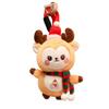 Christmas Plush Keychain Cute Bag Charm Pendant for Handbags and Backpacks