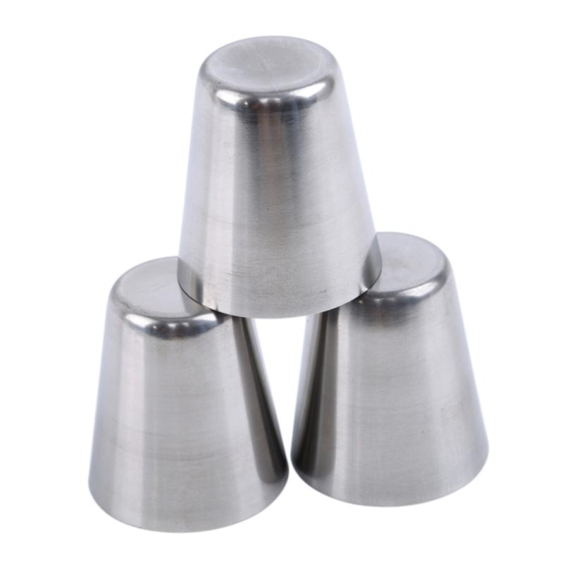 4/6 Stück Outdoor Camping Geschirr Reisebecher Set Picknick Zubehör Edelstahl Wein Bierbecher Whiskey Tassen 30ML