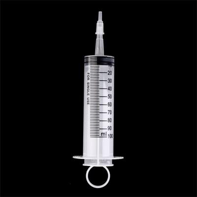 100ml velká plastová stříkačka pro hydroponické měření živin a tekutin