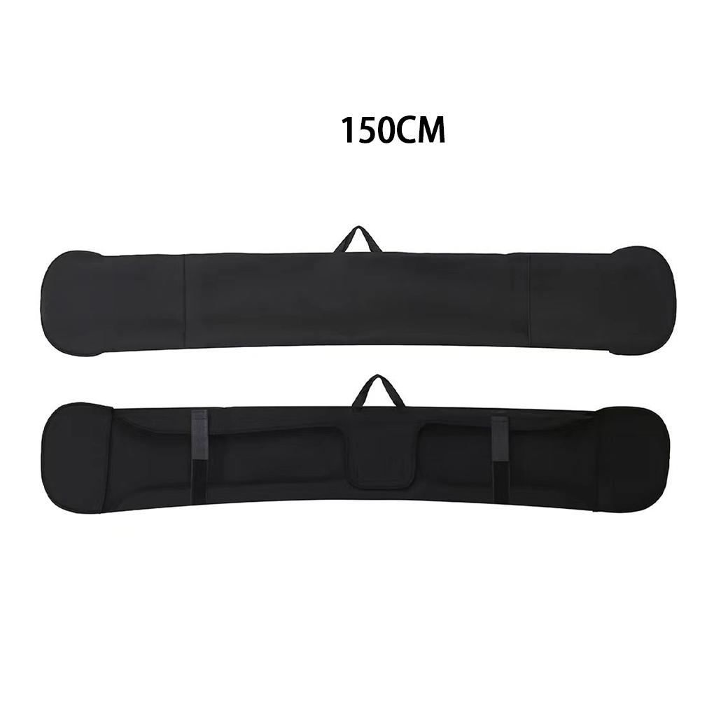 Schwarze Snowboardtasche Reisetasche für Surf- und Snowboardausrüstung