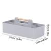 Plastic Stationery Finishing Box Multi-compartment Divided Baskets Desktop Storage Case  Makeup
