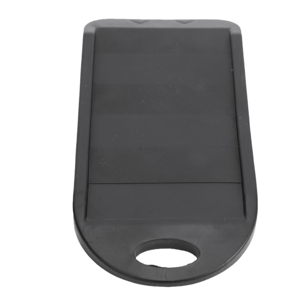 Beard Trimmer Sharpener and Cleaner Portable Rubber Beard Trimmer Cleaning Tool with Hanging Hole Black