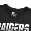 Nike NFL Collaboration Dri-Fit T-Shirt Rangers Team Logo Letter Crew Neck Short Sleeve Kids Tops Black 3Z1B7FBGN-RAI