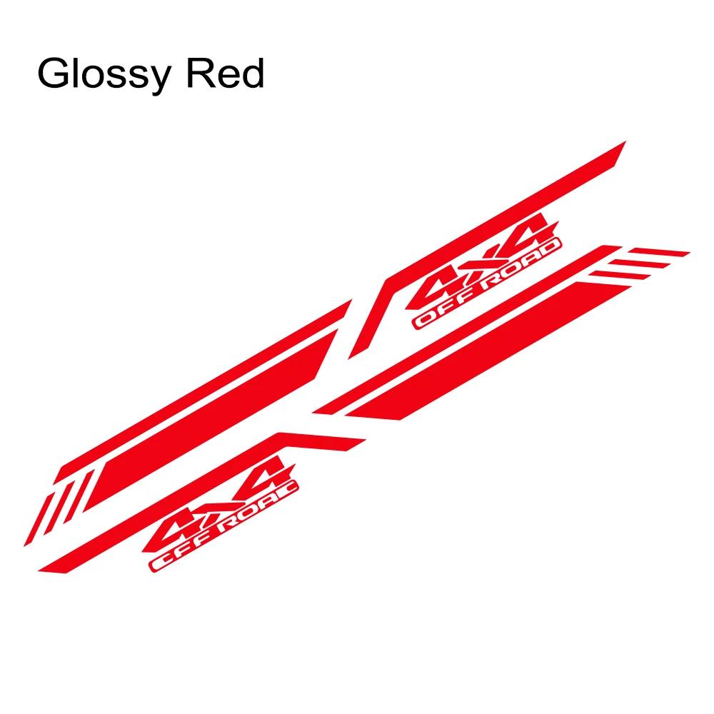 120x10cm Car Stickers Decals 4X4 Off Road Graphics Vinyl Decal Car Pickup Truck Side Sticker Auto Styling Decoration Accessories