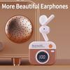 Wireless Earphones with 5.4 Bluetooth 36 Hours Play Back Sport Earbuds with LED Display Headphones and Built-in Mic