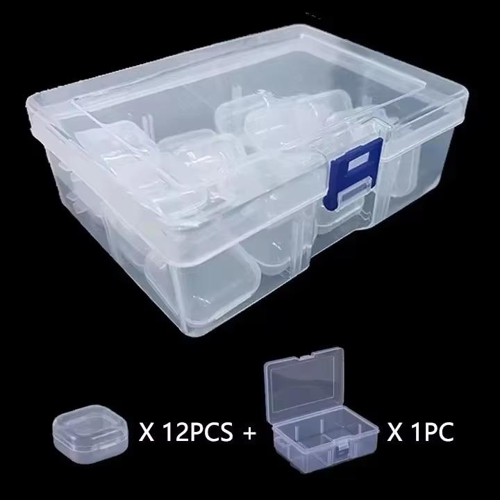 

Пластиковый органайзер для документов Организованный Прозрачный Квадратной формы Коробка для хранения Коробка для организации Прозрачный Настольный Чехол для хранения документов