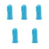 1/3/5/10pcsDog Cat Teeth Cleaning Finger Toothbrush for Dogs Cats Teeth with Storage Case | Food Grade Silicone Rubber Bristles