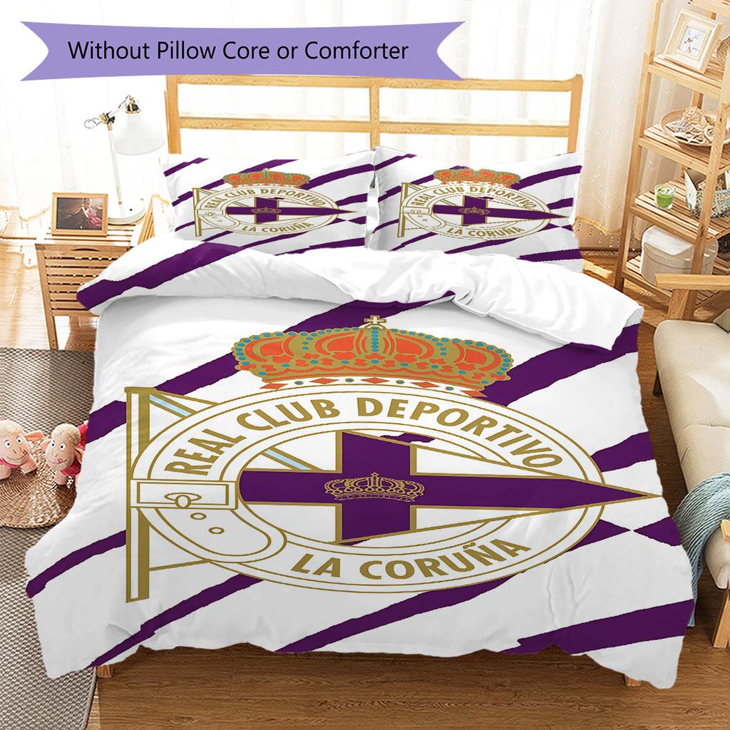 Deportivo poster Bedding Quilt Set Quilt Cover Pillowcase Home Decoration Birthday Gift (1 * duvet cover + 2 * pillowcase, without core)