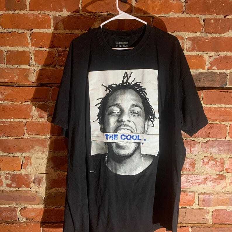 Kendrick Lamar the cool vintage rap tee black short sleeve all sizes Unisex T-Shirt XXL