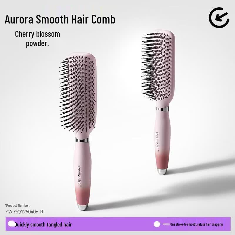 HANDUNYOU Boar Bristle Vent Styling Hair Brush