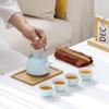 Guochao Portable Ceramic Kung Fu Tea Set