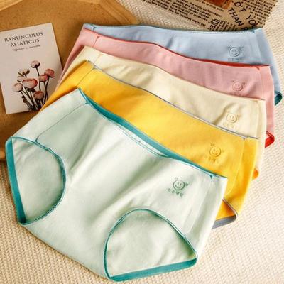 Damenunterwäsche, Mädchenhöschen, atmungsaktive Slips, Unterhosen, solide Dessous