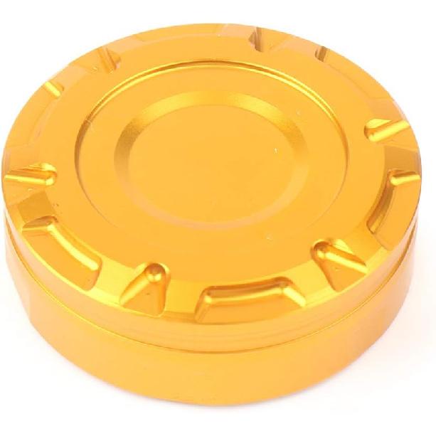 

GZYF CNC алюминиевый 32 мм задний защитный кожух бачка тормозной жидкости универсальный для HONDA, Suzuki, Kawasaki, Yamaha YZF R1, золотой чёрный