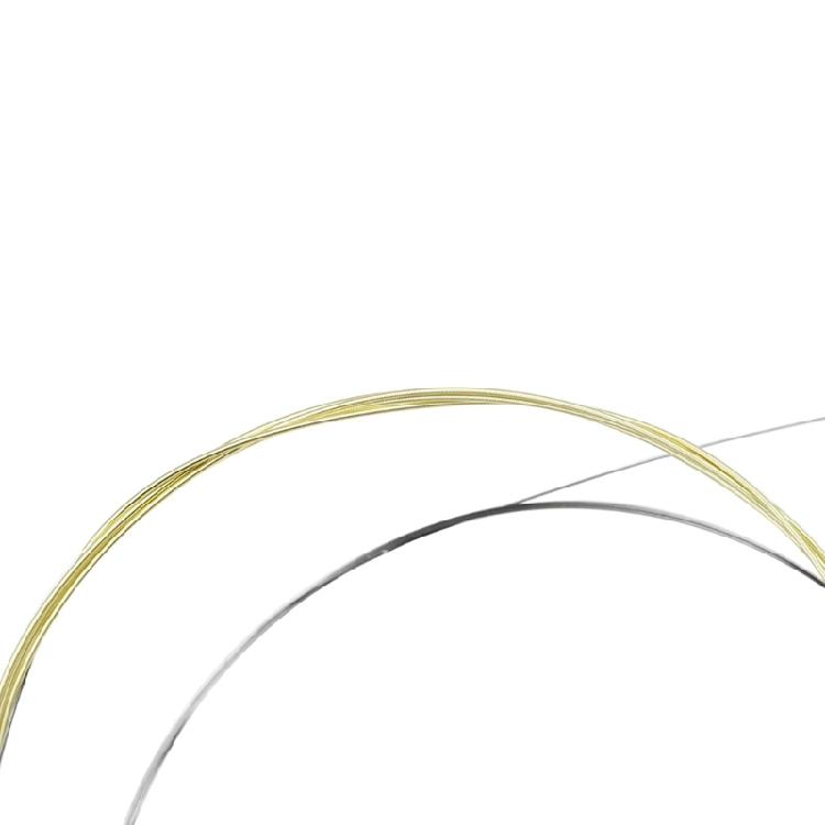 6Pcs Alloy Steel Core Guitar Strings Folk Guitar String Replacement Acoustic Guitar String Accessories Easy To Use