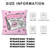 Autism Acceptanc Creative Slogan Pillow Case Cushion Cover Soft Throw Pillow Case For Car Sofa Pillowcase Polyester With Zipper