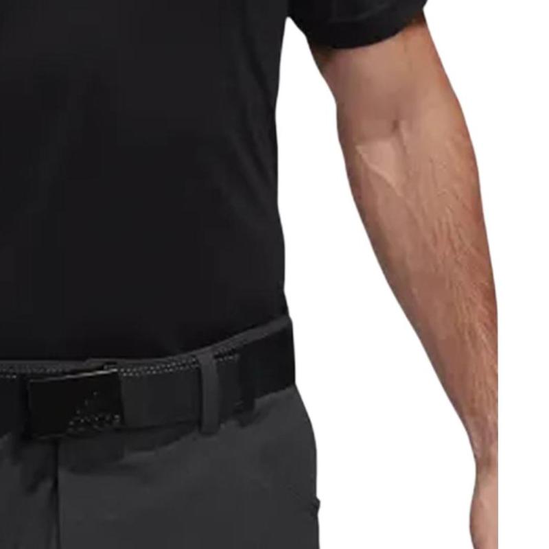 adidas Polo Shirts Men's Black Polo Collar Moderate Straight Fit DQ2310