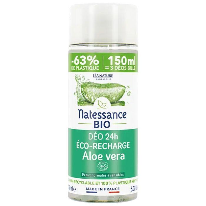 Natessance Recharge Déodorant Aloe Vera Bio
