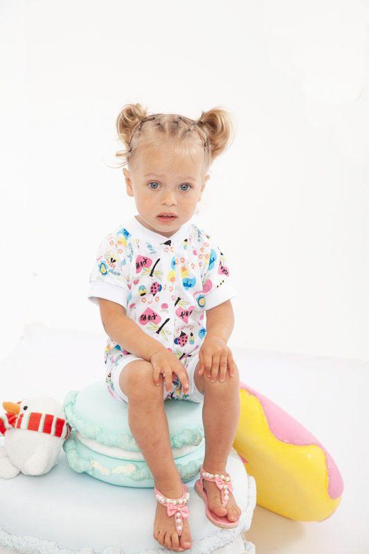 Bodysuit (infant girls) Summer 9872-002-5 HC