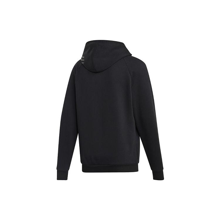 Adidas Sweatshirts Men's Black Hooded Moderate Regular DY5821