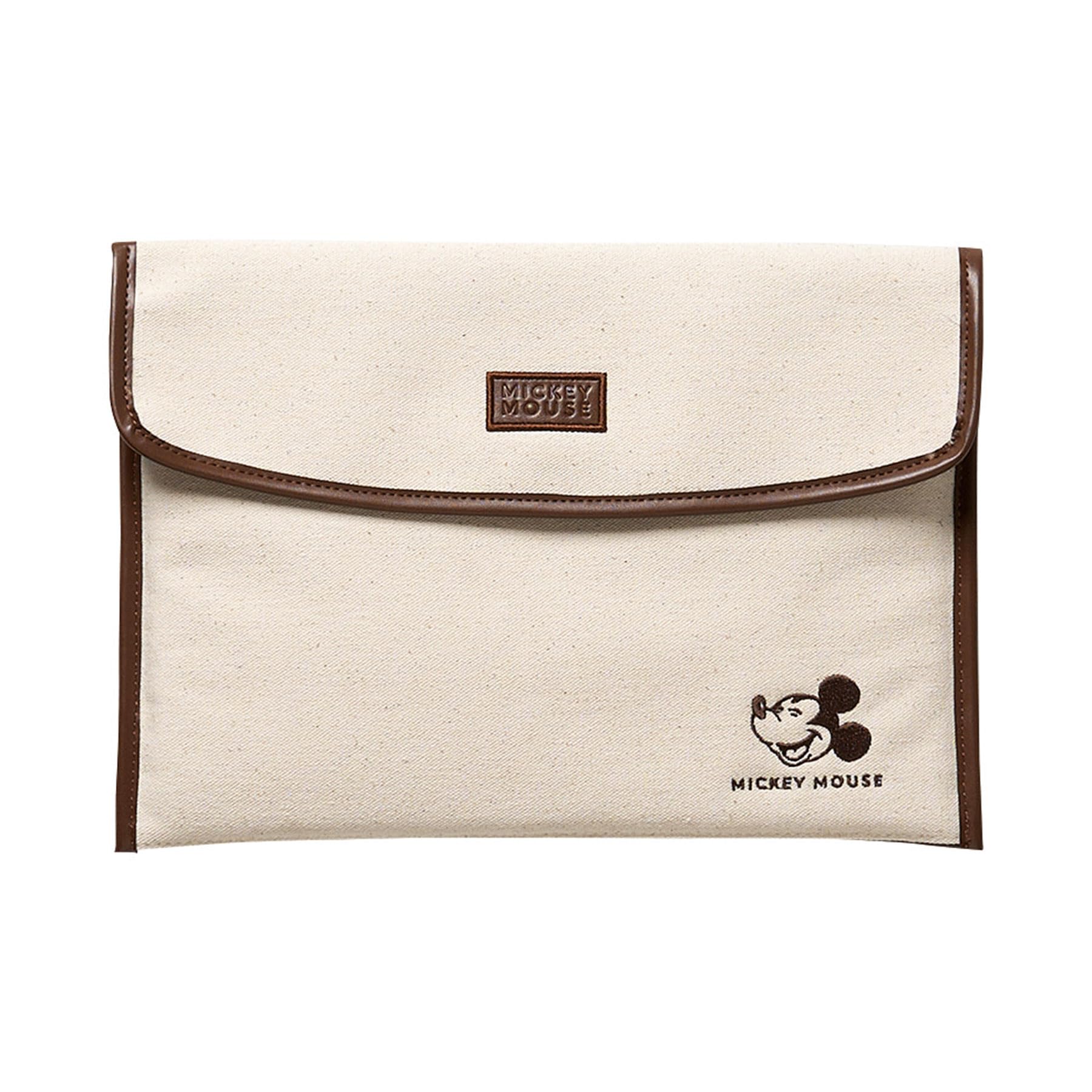 

Marushin Tablet Disney Mickey Mouse Fits in a School Elementary School Recycled Leather and Organic Product 2335045300 Case, Laugh-Aloud, 10.2-inch,