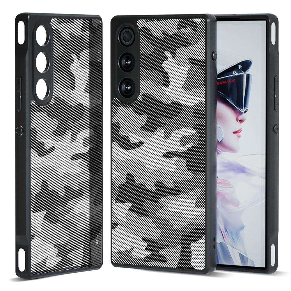 IBMRS For ZTE nubia Redmagic 10 Air 5G Case Soft TPU Frame Hard PC Back Anti-Fall Phone Cover