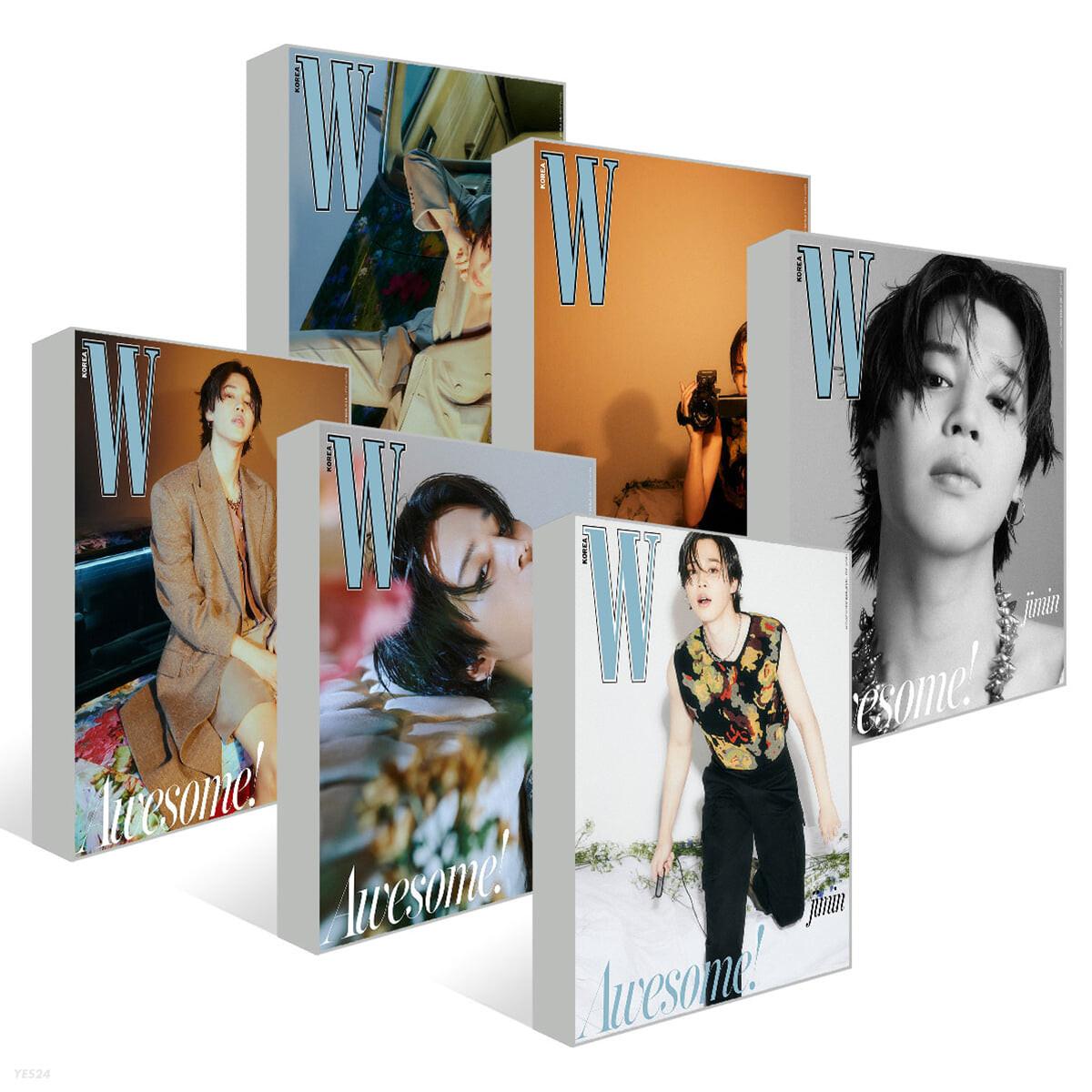 

Чимин из BTS на обложке журнала W KOREA, февраль 2023 г.