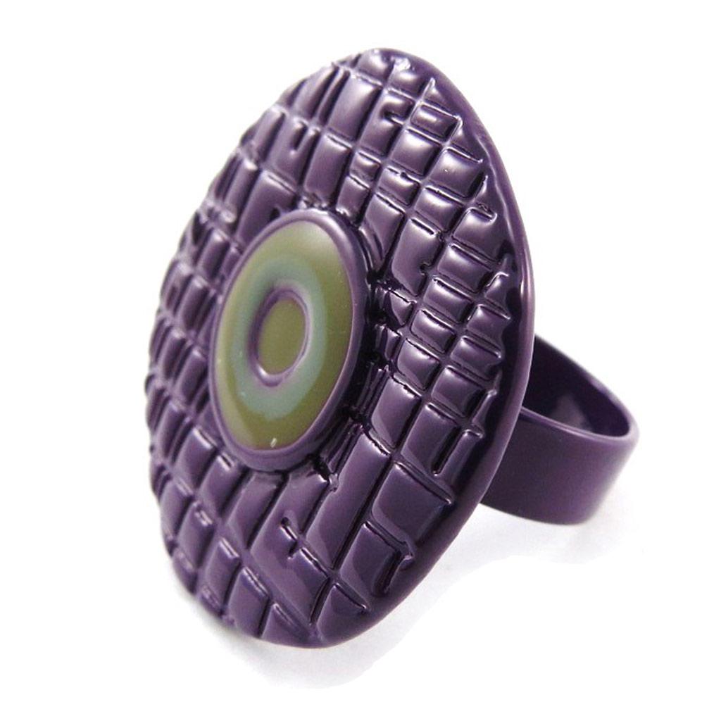 NOA [J1894] - Purple 'Amandine' Designer Ring